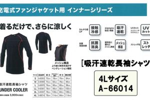 マキタ(makita) 吸汗速乾長袖シャツ A-66014 4Lサイズ