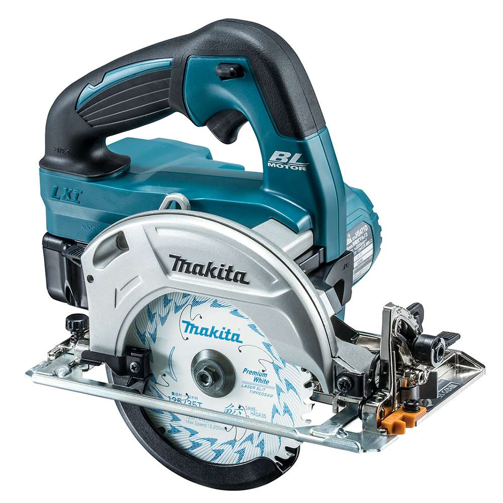 マキタ(makita) 充電式マルノコ 18V 本体のみ 鮫肌チップソー付き (青) HS471DZS 送料無料