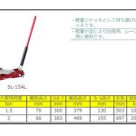 マサダ(masada) アルミジャッキ SJ-15AL