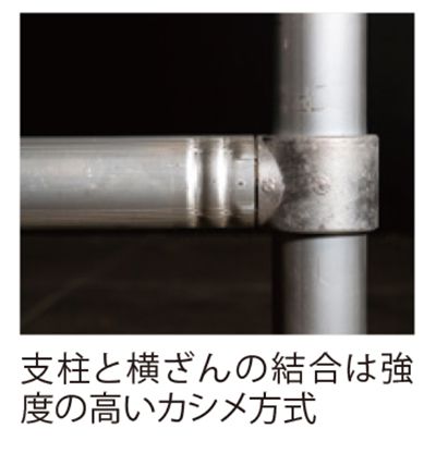ハセガワ(長谷川/hasegawa) 高所作業台 ローリングタワーVX (アルミ製) 35474 VXSW4f2_説明_3