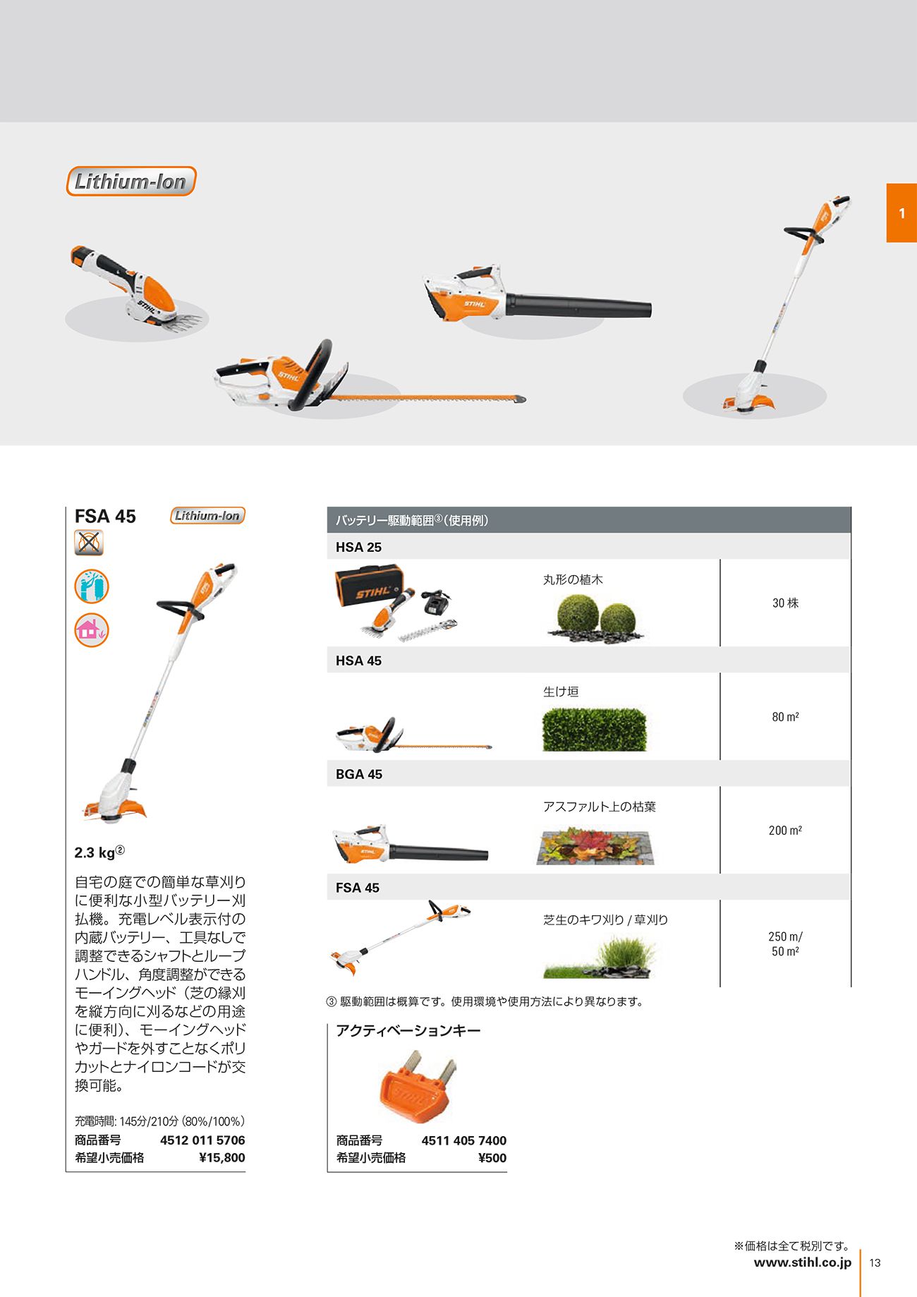 STIHL(スチール) 家庭用充電式ブロワー BGA45_説明_2