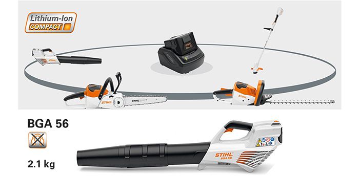 STIHL(スチール) バッテリーブロア BGA56 AK20+AL101付_説明_1