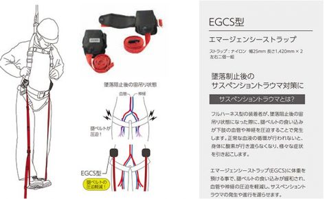 タイタン(サンコー) エマージェンシーストラップ フルハーネス用オプション EGCS_アイキャッチ画像