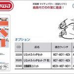 ハセガワ (hasegawa/長谷川) 荷揚機 後付けリミットスイッチセット 35285 (TF用) | 33339 (AL4用・NJP用・PV用)