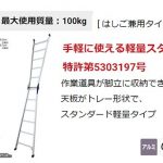 ハセガワ(hasegawa) はしご兼用脚立 はしご兼用タイプ RD2.0-06_アイキャッチ画像