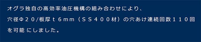 オグラ(ogura) コードレス(充電式)パンチャー HPC-N208WDF_説明_4