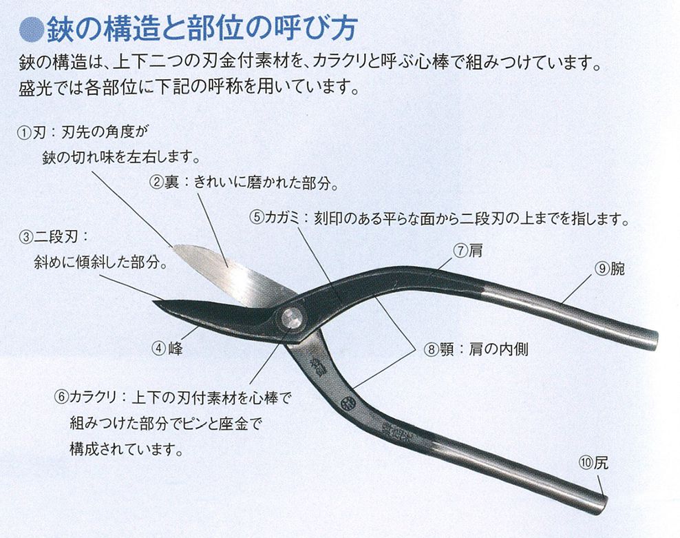 盛光(morimitsu) ハイスM1シリーズ 柳刃 210mm HSTH-0121_説明_3