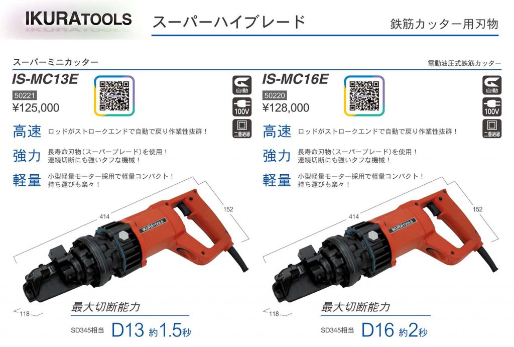 イクラ (育良) スーパーハイブレード 鉄筋カッター用刃物 | クニハモブログ