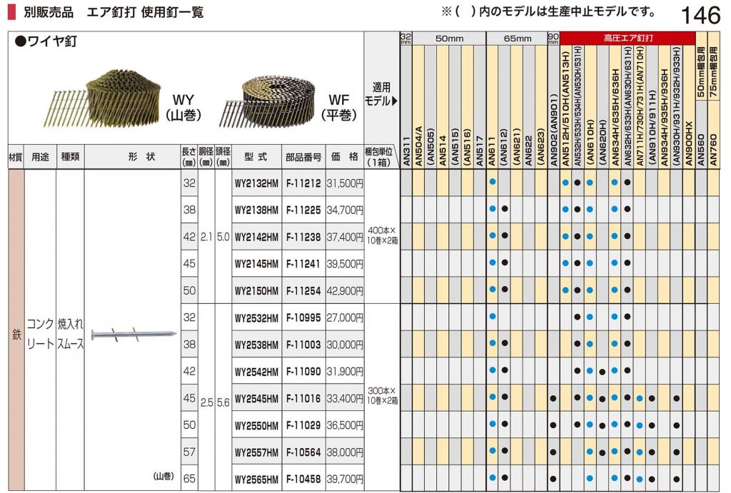 ☆品☆makita マキタ 38mm 常圧 エア釘打 AN311 ケース付き エア釘打ち機 エア釘打機 コイルネイラ 69404