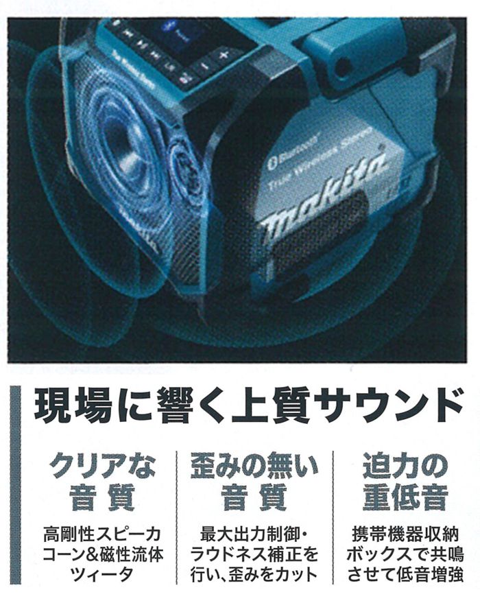 「上質のサウンドを実現するスピーカー」