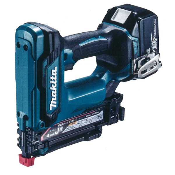 特価商品♪　makita　マキタ　ST421D　充電式タッカ　18V　※本体のみ　動作確認済み　中古品　展示品　成田店　r1868 エアタッカー