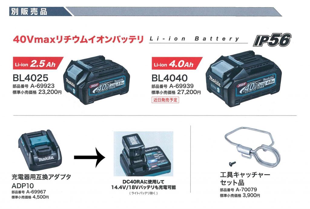 マキタ(makita) TD001GRDX TD001GZ 40Vmax 充電式インパクトドライバ