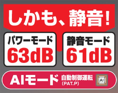 「３つの運転モード」