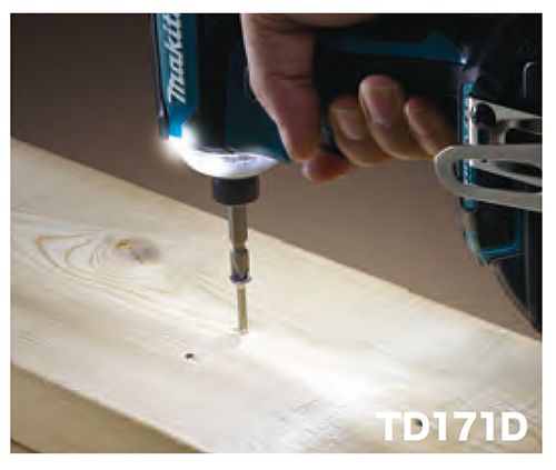 マキタ(makita) 充電式インパクトドライバ 18V 本体のみ TD171DZAR_説明_5