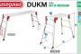 ハセガワ DUKM 足場台 作業台 (脚部伸縮式/天板幅広タイプ)