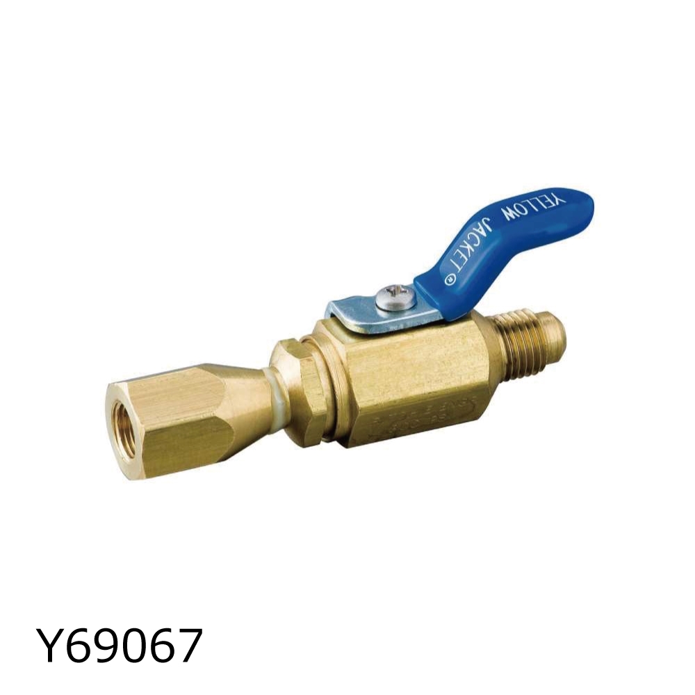 アサダ 5 16 ボールバルブ45 5 16 メス 5 16 オス Y937 1 8 Ntp 1 4 ボールバルブ 1 4 メス 1 8 Nptオス Y 工具通販クニモトハモノ 国本刃物