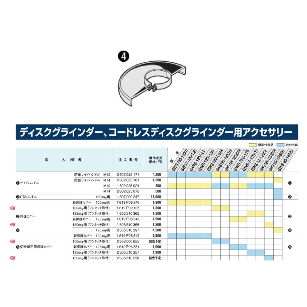 ボッシュ/BOSCH 吸じんカバー （L型パイプ無し）180mmφ用 1 605 510 179-
