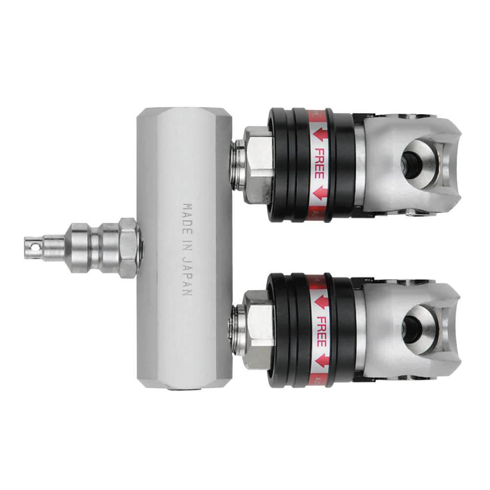 高圧エアーカプラ