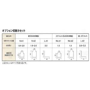 オプション切断カセット