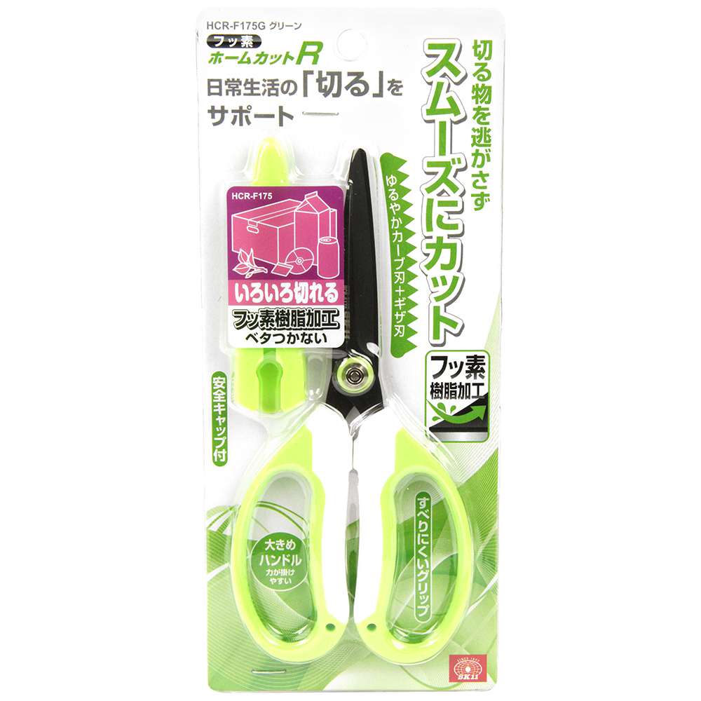藤原産業 SK11 ホームカットRフッ素グリーン HCR-F175G - 工具通販クニモトハモノ (国本刃物) 藤原産業 SK11 ホームカットRフッ素グリーン HCR-F175G - 工具通販クニモトハモノ (国本刃物)
