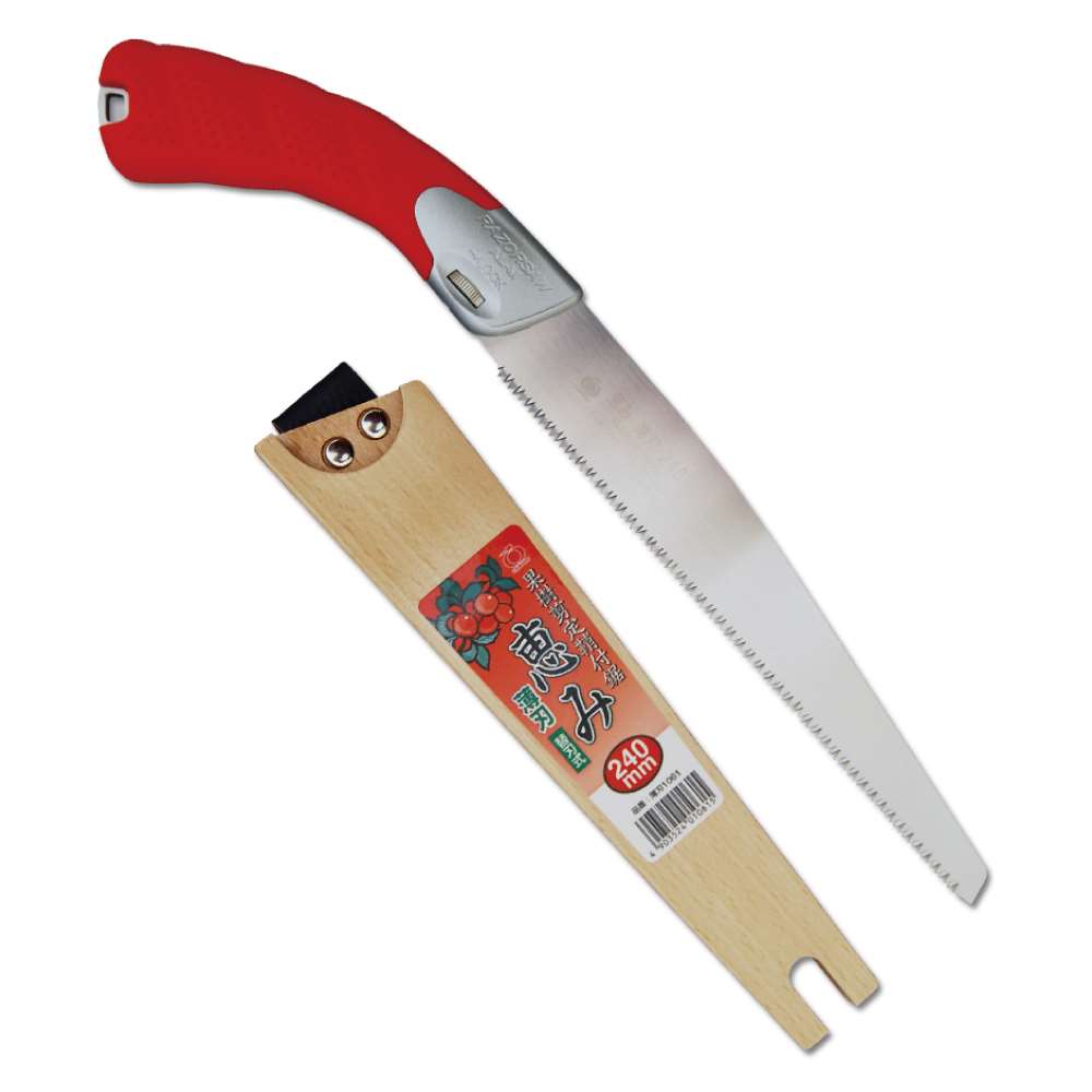 500円引きクーポン】 玉鳥 レザーソー 恵み 薄刃 240 サヤ付 替刃 S1061 鞘付
