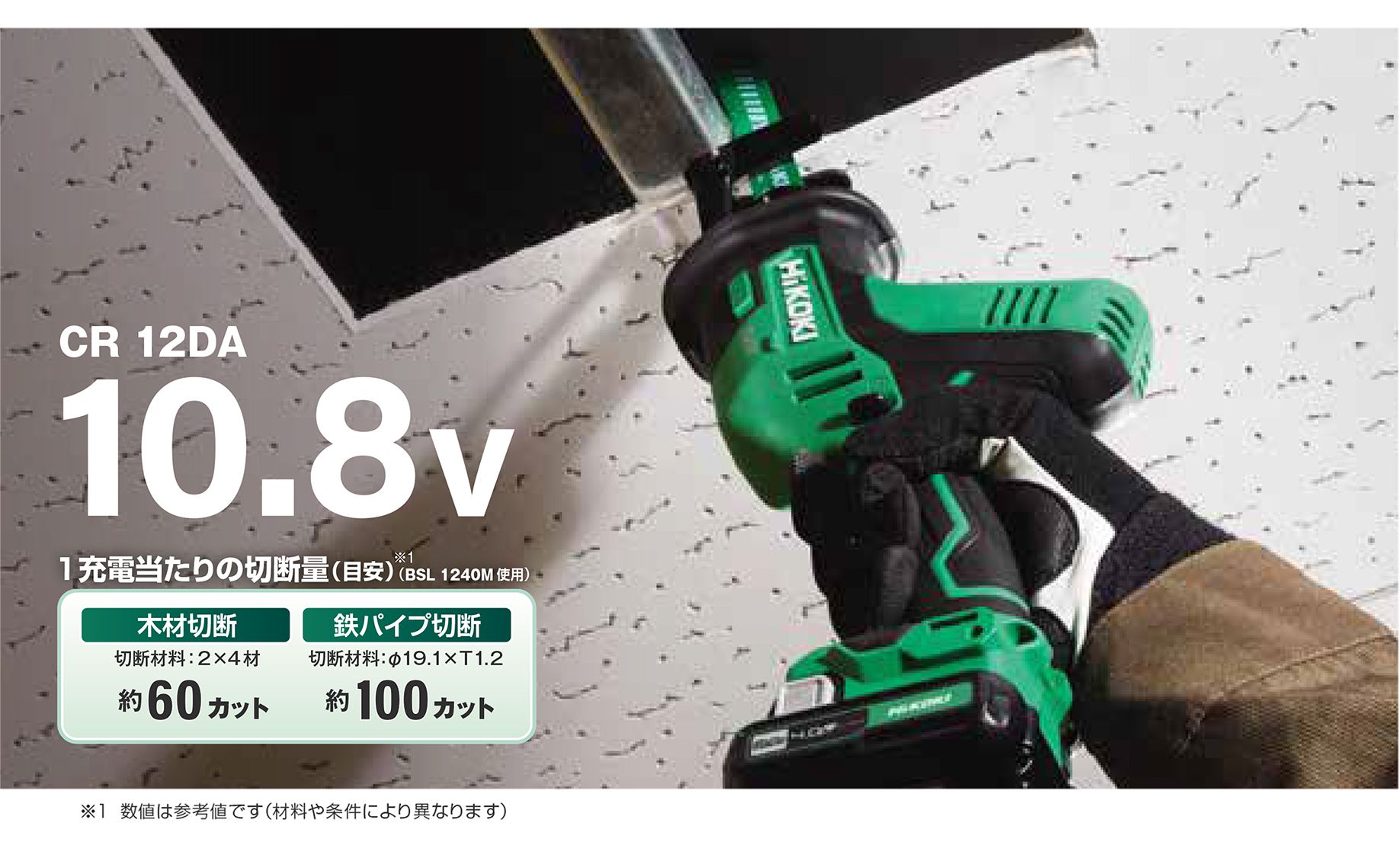 【好評正規店】新品／未使用　日立HIKOKI CR10DL LCSK セイバーソー10.8v その他