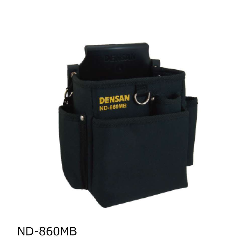 ジェフコム(デンサン) 電工キャンバスハイポーチ (コンパクト) ND-860M〜ND-860MB 工具通販クニモトハモノ (国本刃物)