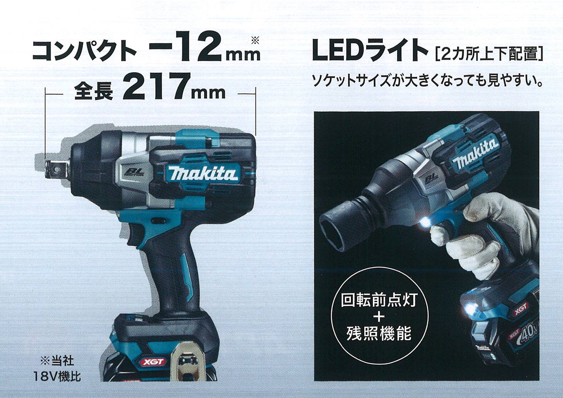 いラインアップ ヤマムラ本店マキタ 40V 充電式インパクトレンチ