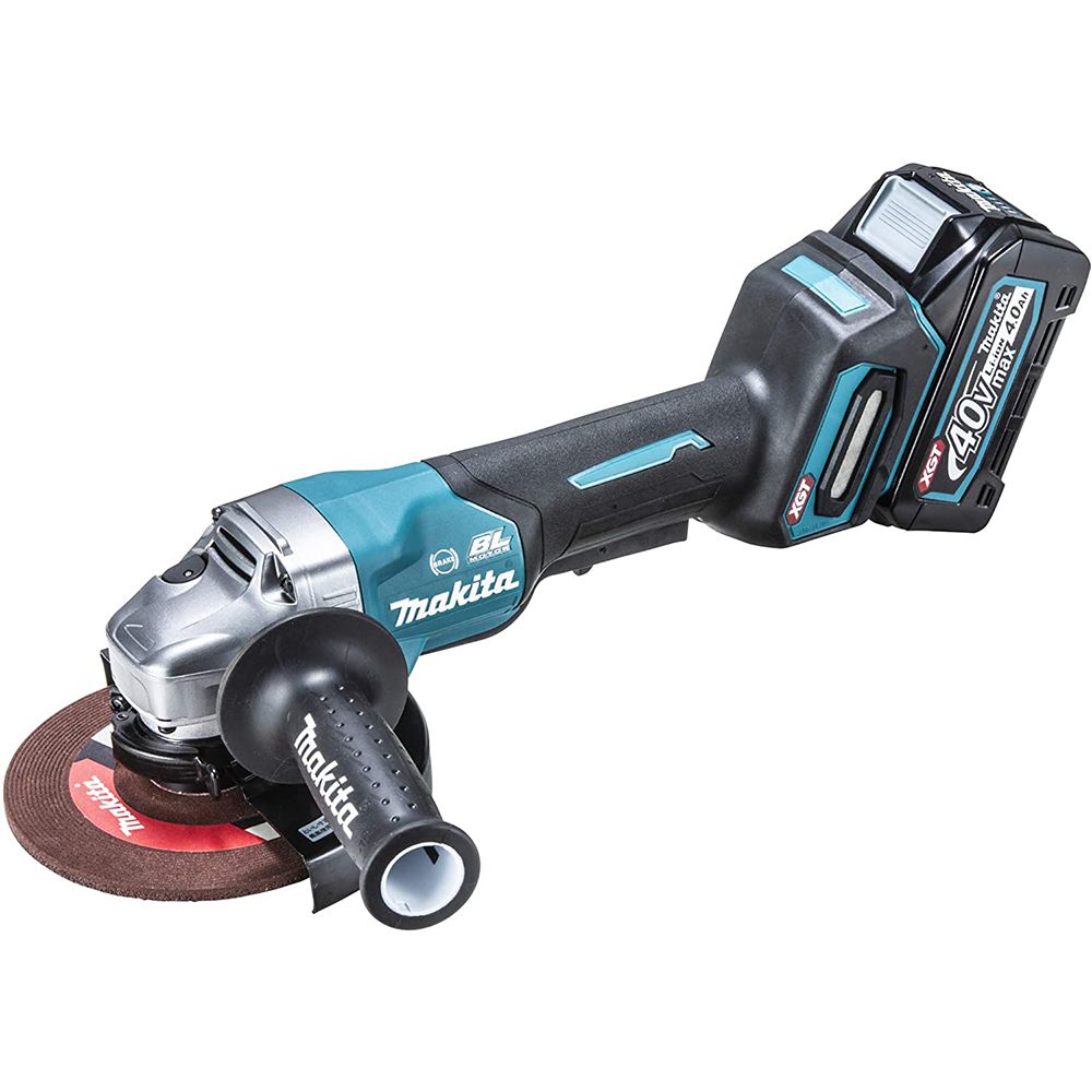 高評価！ マキタ makita 100mmディスクグラインダ 40Vmax 4Ah バッテリ2本 充電器 ケース付 GA017GRMX fucoa.cl