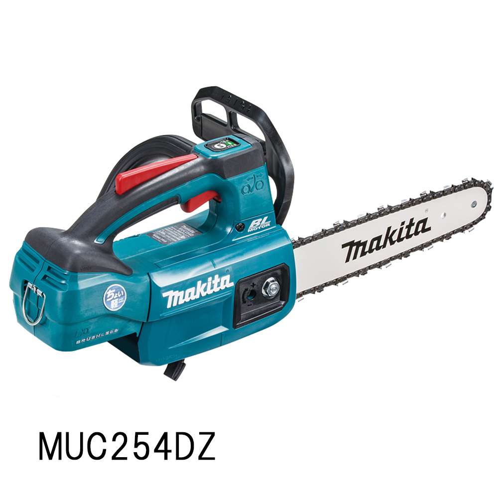 高品質限定SALETh437531 マキタ 250mm 充電式チェンソー MUC002G 青 ※本体のみ makita 良好・中古 チェーンソー