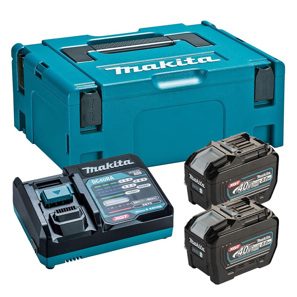 ☆未使用品☆makita マキタ パワーソースキット XGT1 A-69727 40Vmax 2.5Ahバッテリー2個(BL4025) 充電器(DC40RA) ケース付 60025