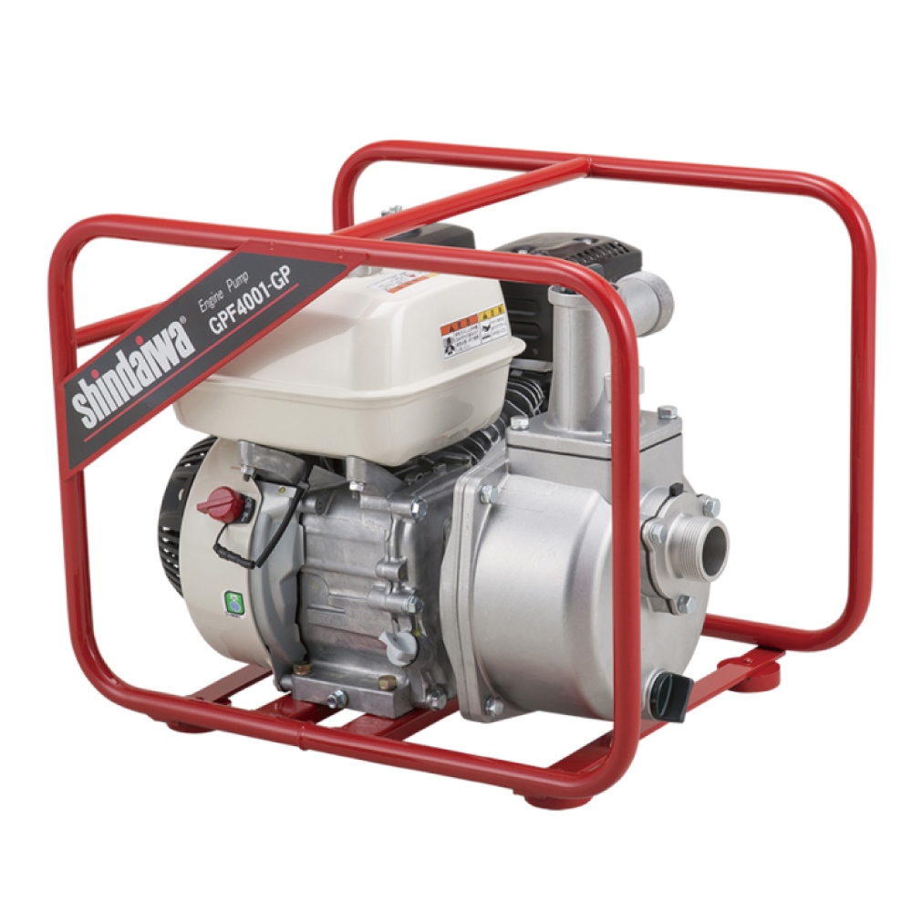 やまびこ 新ダイワ エンジンポンプ Gpf4001 Gp 口径 40mm ワンタッチカプラー付 レギュラーガソリン 工具通販クニモトハモノ 国本刃物
