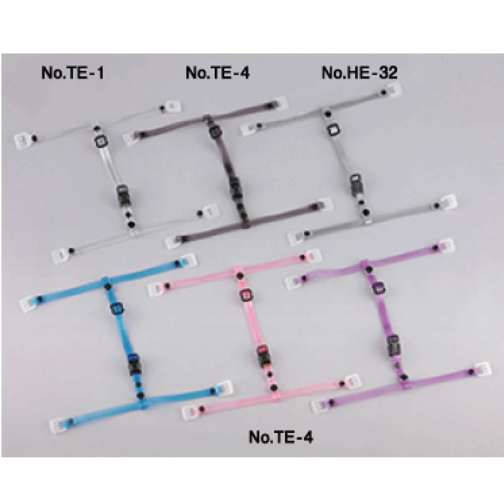 トーヨーセーフティー ヘルメット用アゴヒモ(No.110〜170、No.300〜392用) 透明ビニール製ワンタッチ式 No.TE-1 -  工具通販クニモトハモノ (国本刃物)